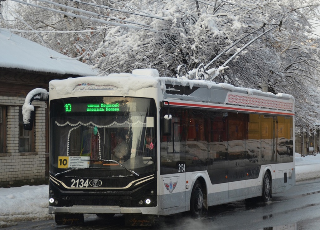Контактную сеть троллейбуса заменят в Рязани до 15 марта