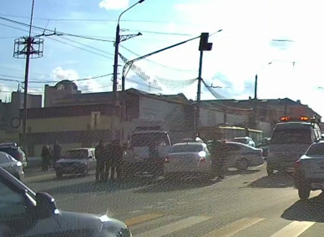 В полиции прокомментировали ДТП с участием автозака на Первомайском проспекте