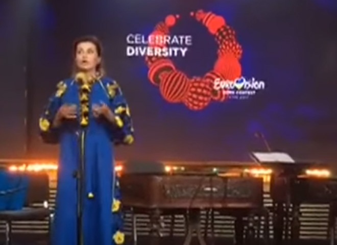 Зрителей «Евровидения» потряс английский язык Марины Порошенко