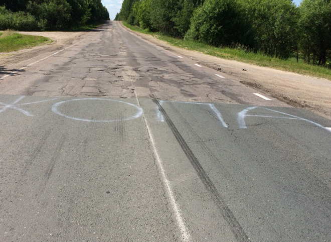 На трассе Спас-Клепики — Касимов появилась «предупреждающая разметка»