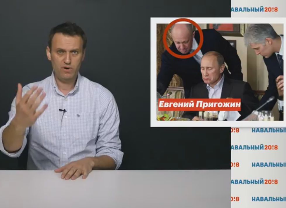 Навальный выпустил разоблачительное видео о «поваре Путина»