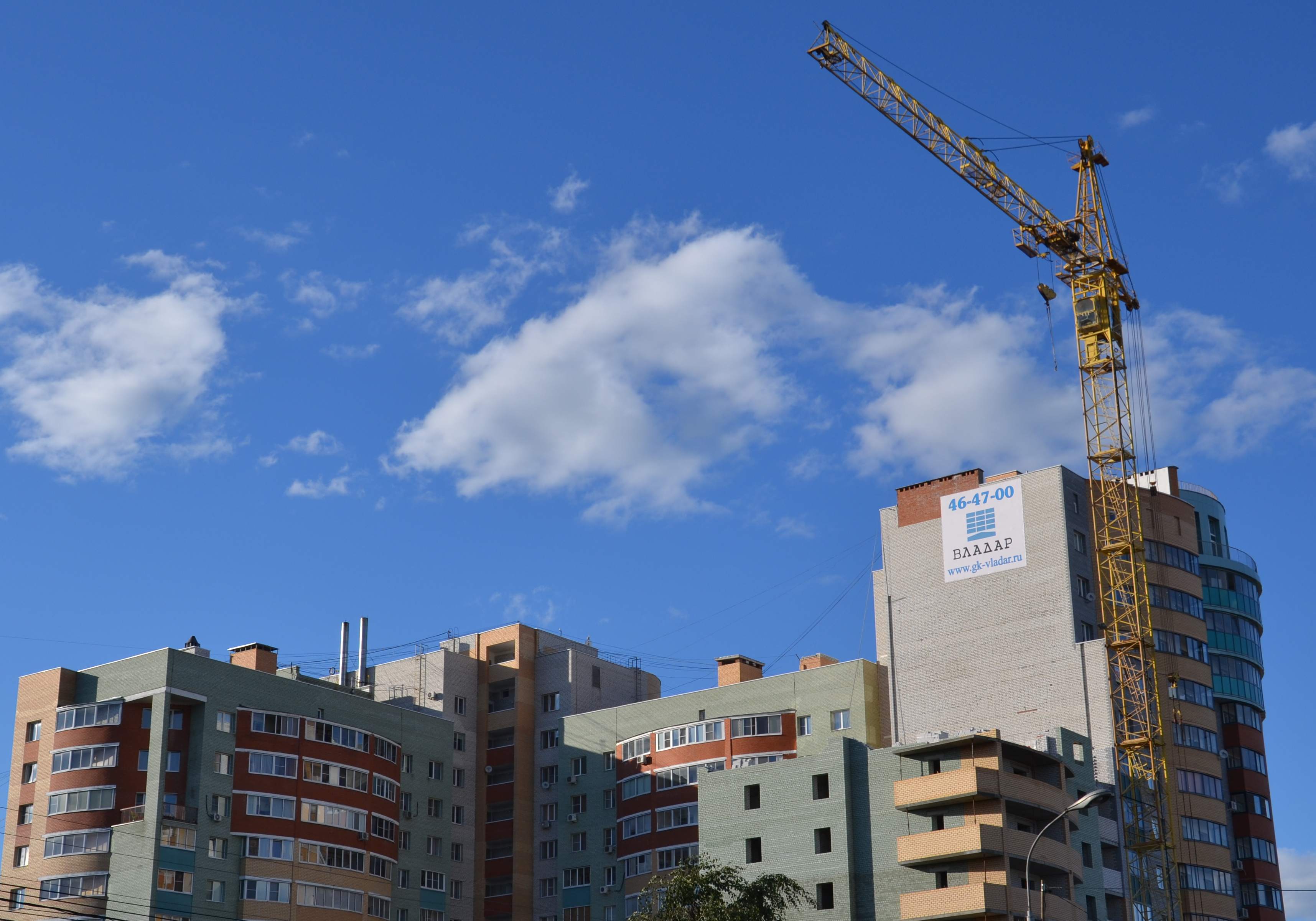 В 2015 году объем ввода жилья в Рязани увеличился в семь раз