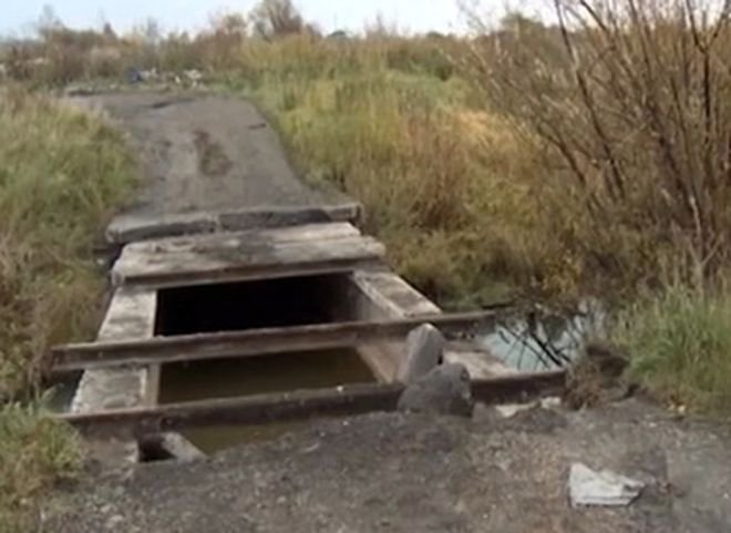 В Красноярском крае украли мост