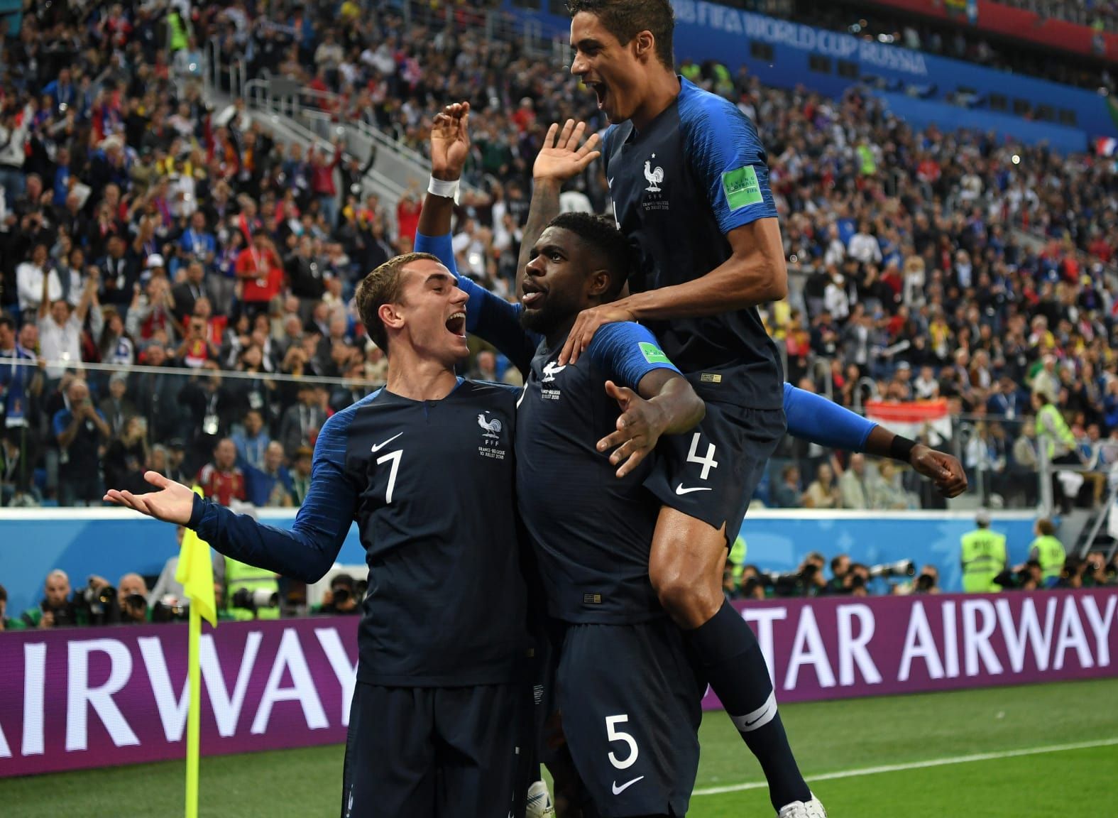 Игроки сборной Франции хотят остаться в России после чемпионата мира