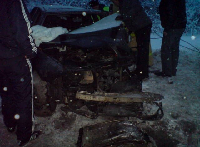 В ДТП с Audi и DAF на трассе М5 пострадал пассажир легковушки