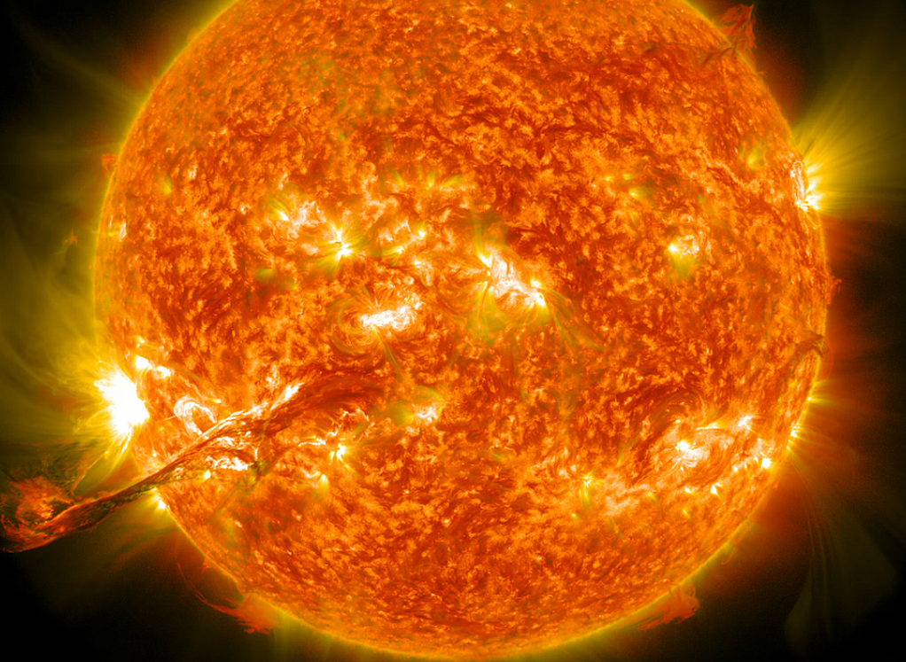 Новая вспышка на Солнце окажет воздействие на Землю на выходных