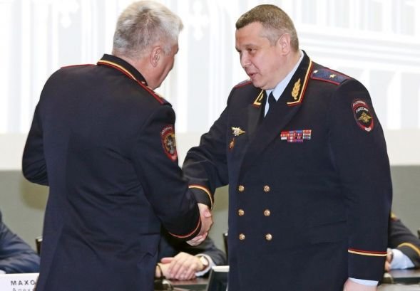 Глава рязанской полиции награжден медалью МВД