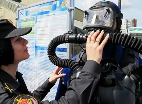 Рязанское училище ВДВ разработало новейший дыхательный аппарат