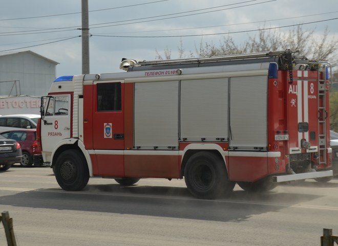 На пожаре в деревне Хирино под Рязанью погиб 59-летний мужчина