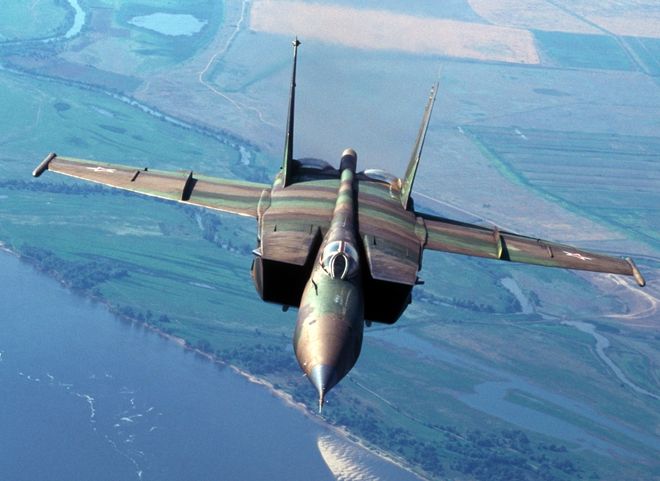 В Забайкальском крае разбился перехватчик МиГ-31