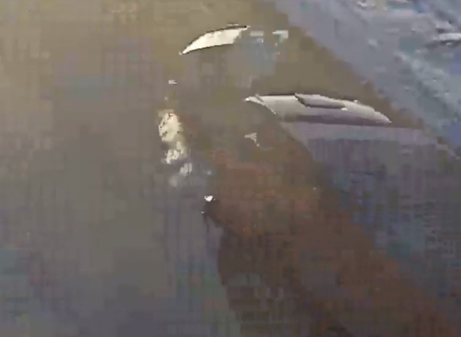 Опрокидывание легковушки в Канищеве попало на видео