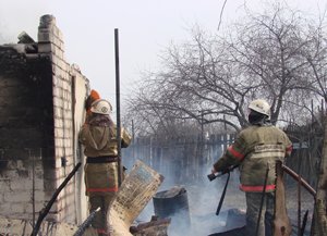 На пожаре в селе Городищи погиб человек
