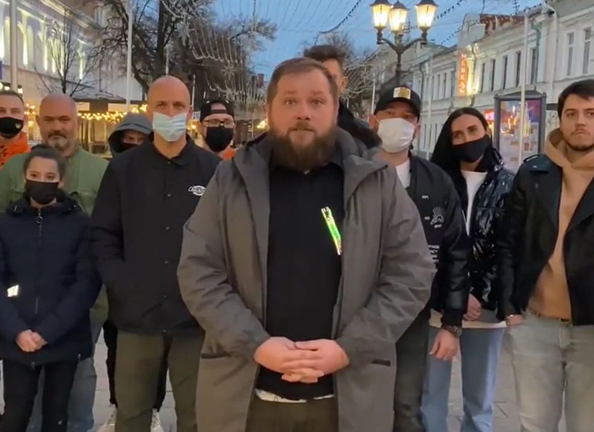 Рязанские рестораторы записали видеообращение к Любимову