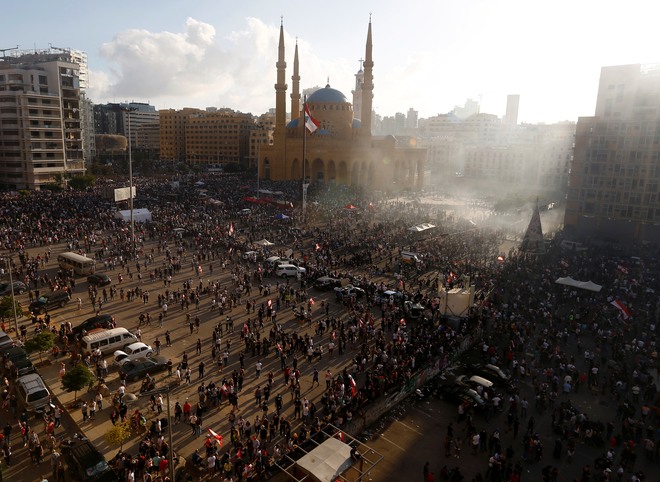 После взрыва селитры в Бейруте вспыхнули беспорядки