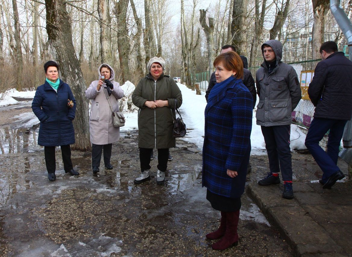 Сорокина обсудила с жителями Дягилева благоустройство парка Белякова