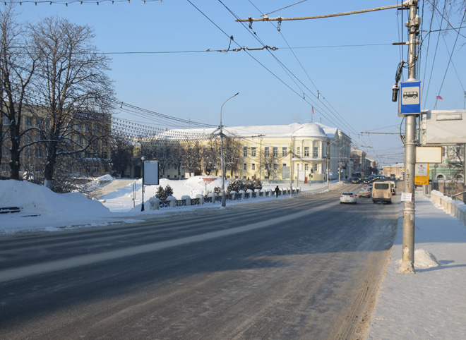 Центральную улицу Рязани перекроют из-за парада Дедов Морозов