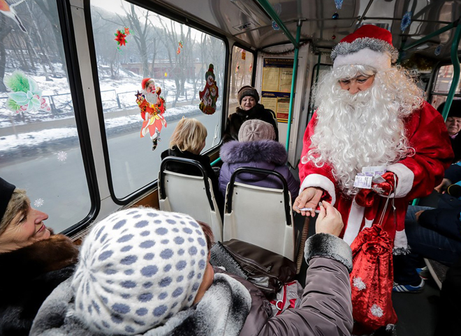 Опубликовано расписание рязанских новогодних автобусов