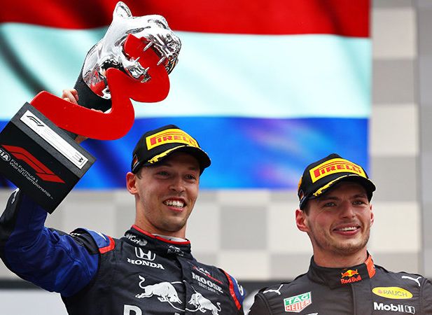 Россиянин Даниил Квят занял третье место на Гран-при Германии Формулы-1