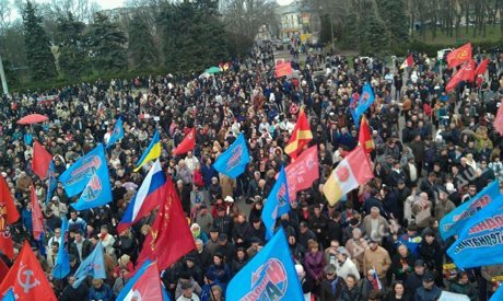 Одесситы призвали Януковича вернуться