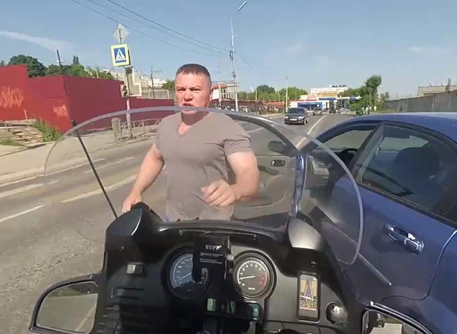 После избиения мотоциклиста в Рязани полиция проводит проверку