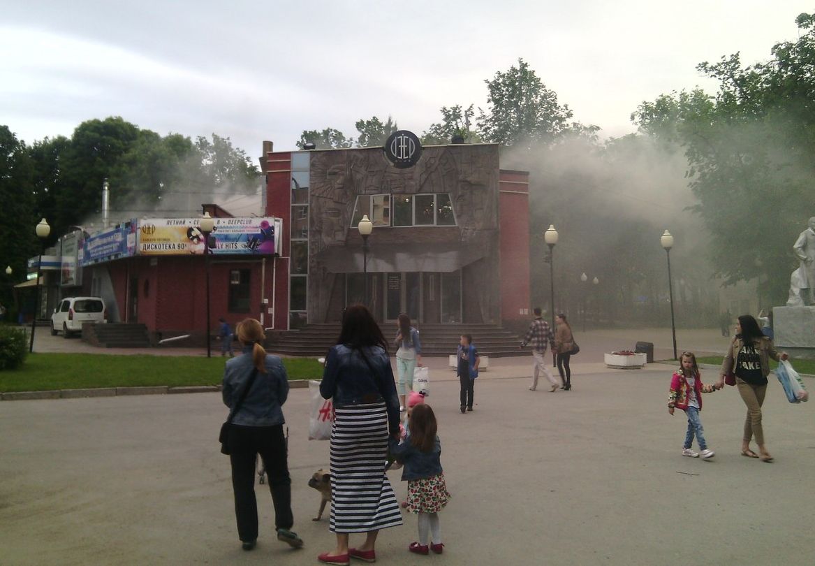 В Рязани произошел пожар в кафе «Пятый океан»