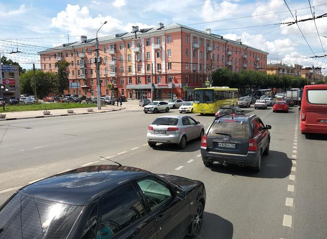 В мэрии назвали временным новый режим работы светофоров в центре Рязани