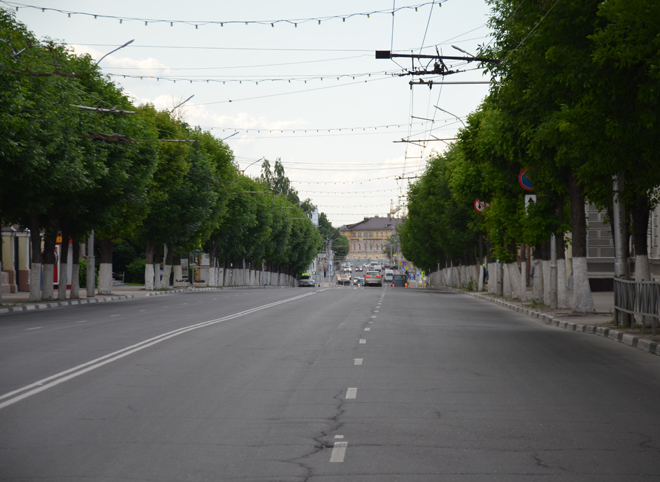 В выходные в Рязани перекроют улицу Ленина