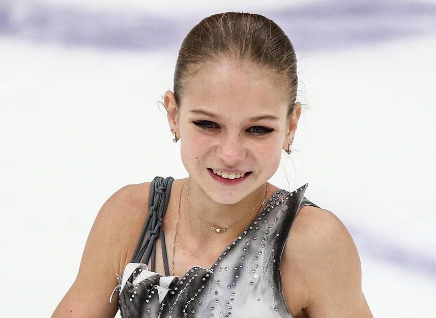Трусова заняла третье место на чемпионате России по фигурному катанию