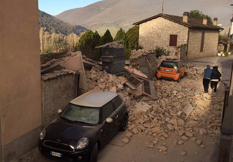 В Италии произошло сильное землетрясение (видео)