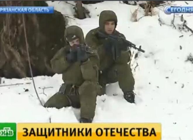 О подготовке рязанских десантников рассказали на федеральном канале ТВ (видео)