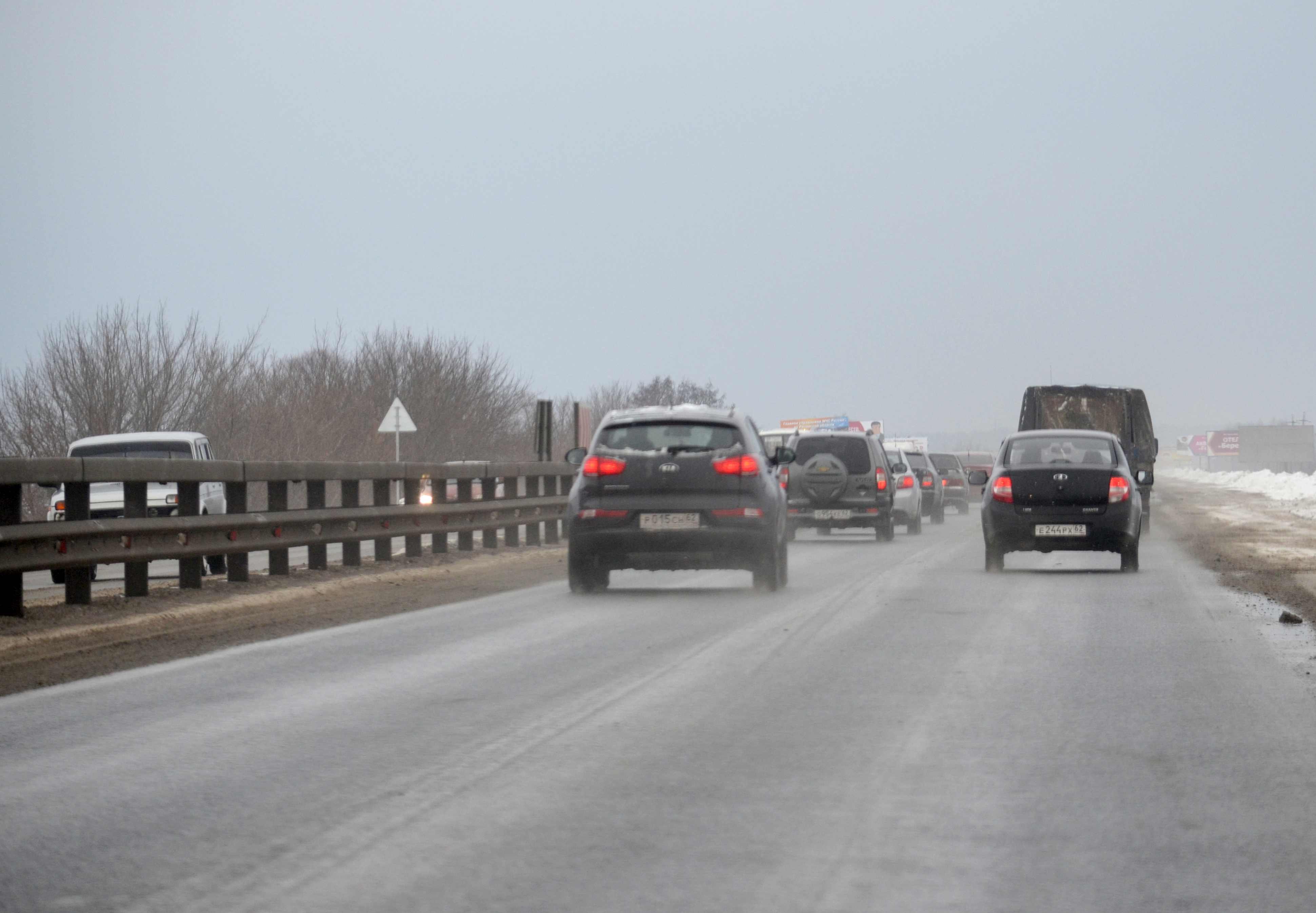 25 января на дорогах Рязанской области никто не пострадал