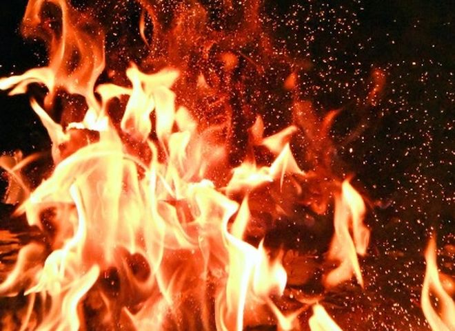 На пожаре в Клепиковском районе погиб мужчина