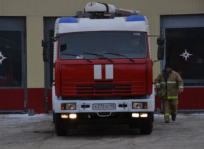 На пожаре в Клепиковском районе пострадал 43-летний мужчина