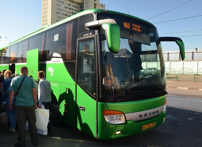 Пассажиров «загоревшегося» автобуса доставили в Рязань на другой машине