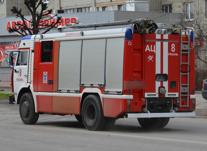 Мужчина, пострадавший на пожаре в Касимовском районе, получил ожоги лица и рук