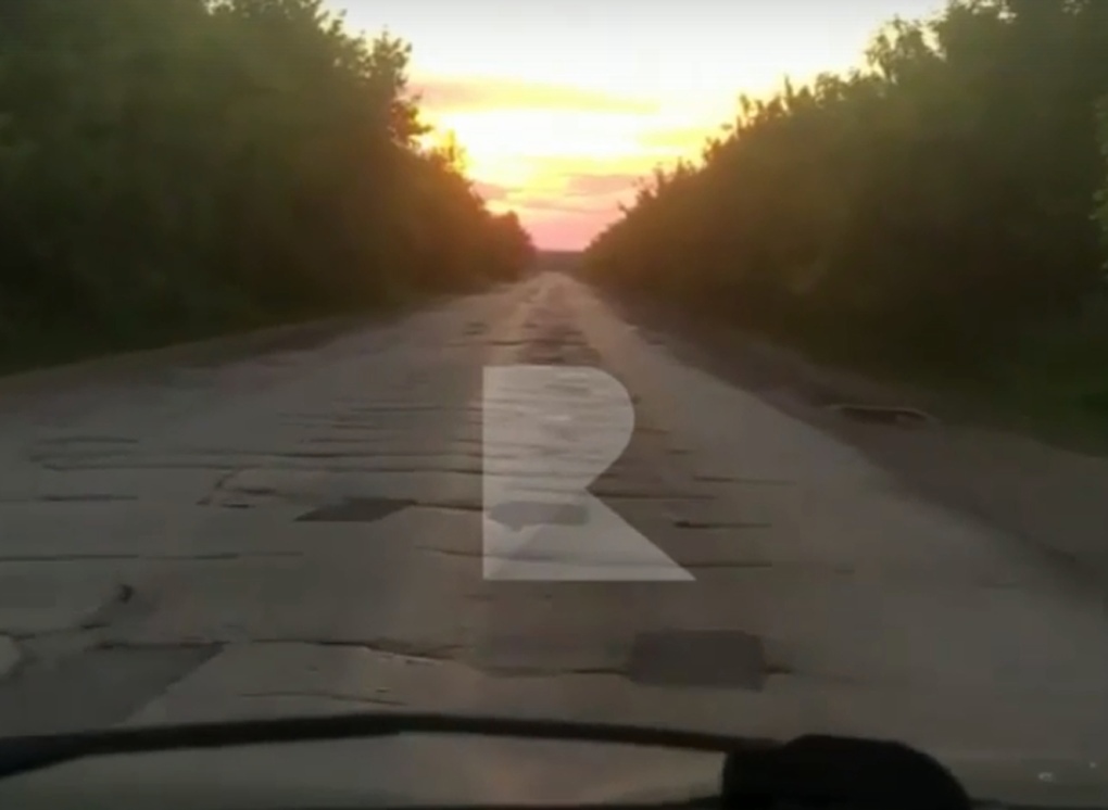 Рязанка пожаловалась на разбитую дорогу в Касимовском районе 