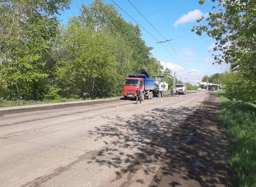 Начался ремонт улицы Забайкальской