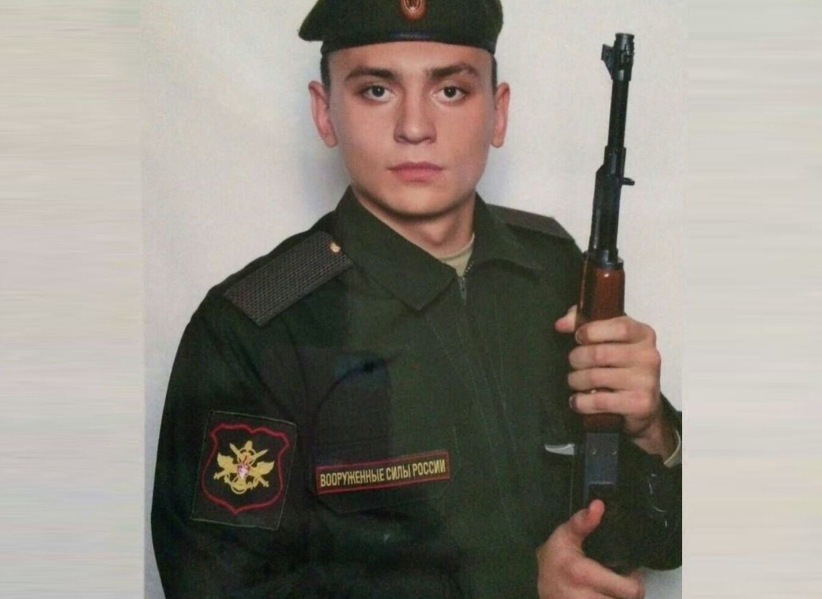 Погибший солдат-срочник Илья Горбунов