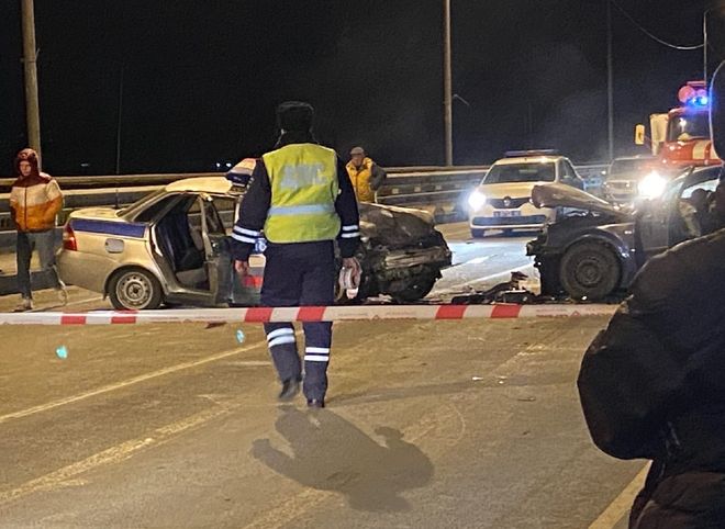 В аварии на мосту в Касимове пострадали двое полицейских