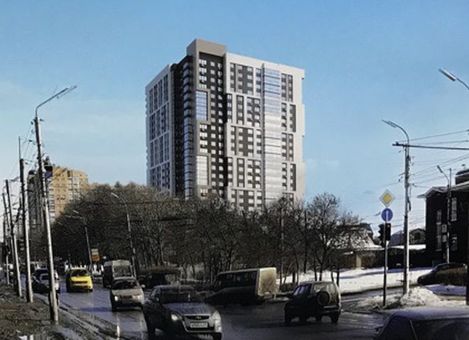 Комиссия по слушаниям одобрила строительство 25-этажного дома в Кальном