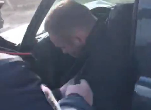 Касимовская погоня, после которой водителя приковали к дереву, попала на видео