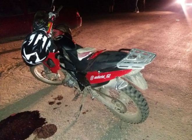 В Кадоме 16-летний мотоциклист без прав попал в аварию