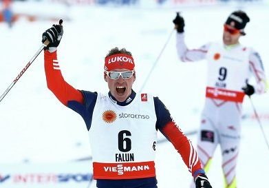 Максим Вылегжанин выиграл скиатлон на чемпионате мира