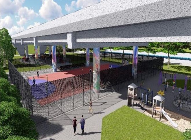 Карабасов представил проект спортивного центра «Под мостом» в Лесопарке