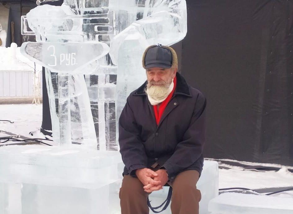 На Лыбедском бульваре завершился фестиваль ледяных скульптур