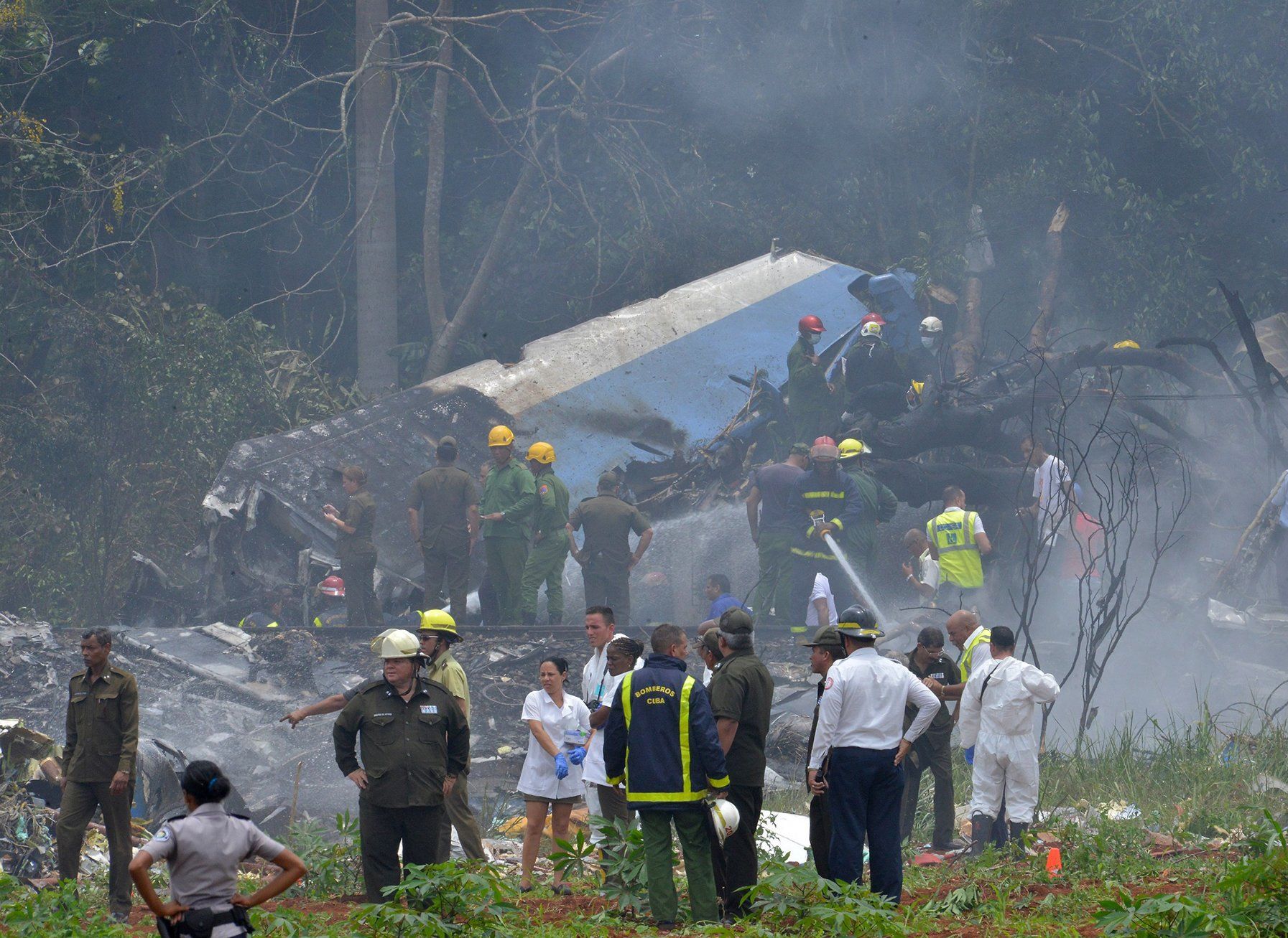 На месте крушения Boeing-737 на Кубе найдены выжившие