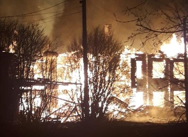 В Сараевском районе сгорела амбулатория