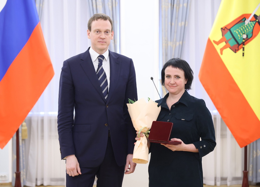 Павел Малков вручил награды жителям Рязанской области