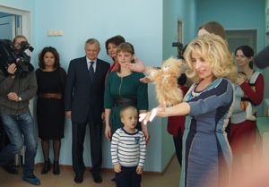 Губернатор открыл новый детский сад на улице Горького