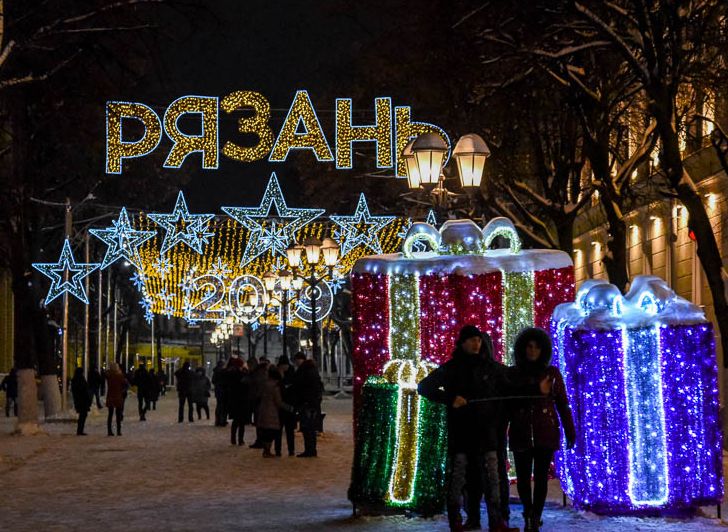 Рязань станет новогодней столицей России